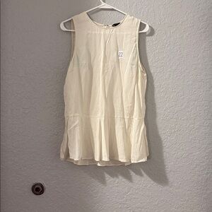 Theory Sleeveless Silk Blouse